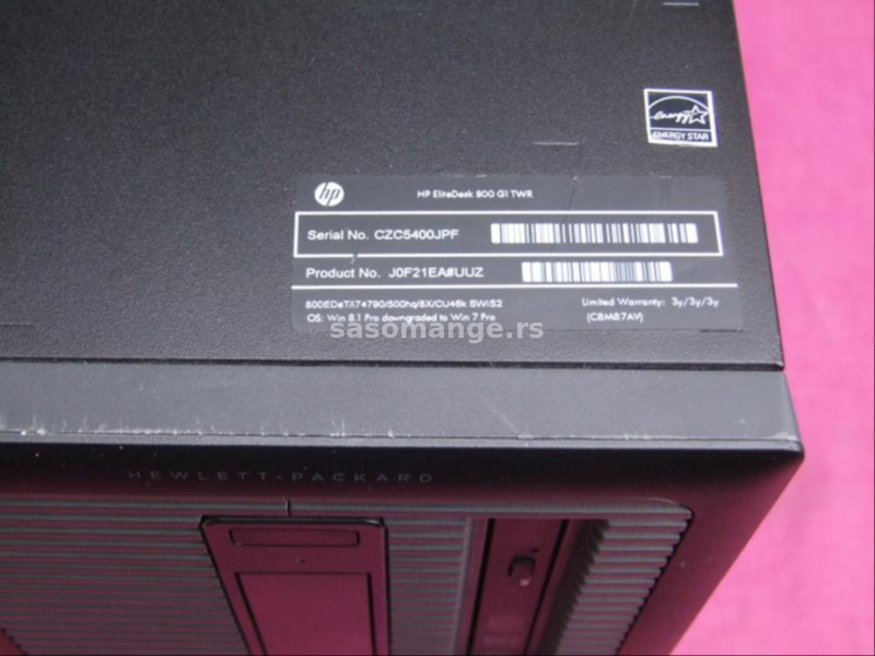 HP EliteDesk 800 G1 i7 vPro HDD 500GB RAM 8GB + GARANCIJA!