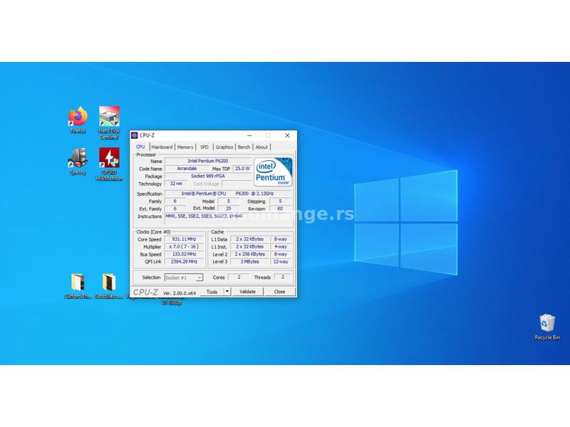 Acer 15.6" Intel dual Core, 8GB RAM 120GB SSD web camera HDMI legalni Windows 10