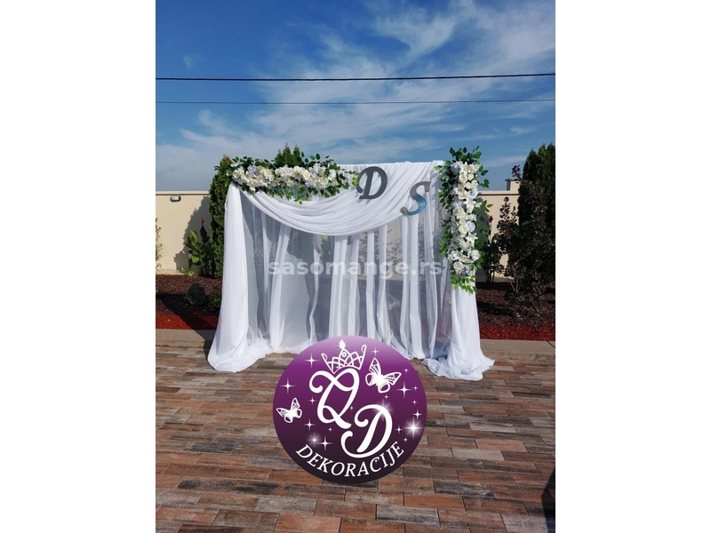 Rajska vrata/kapija/luk/dekoracija za slikanje na venčanju/svadbi