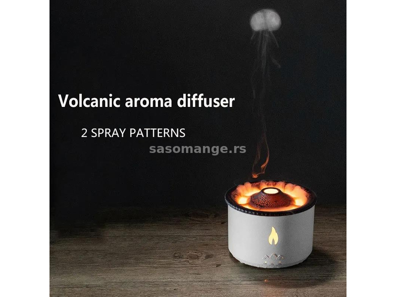 Aroma Difuzer Osvezivac vazduha sa efektom Erupcija Vulkana