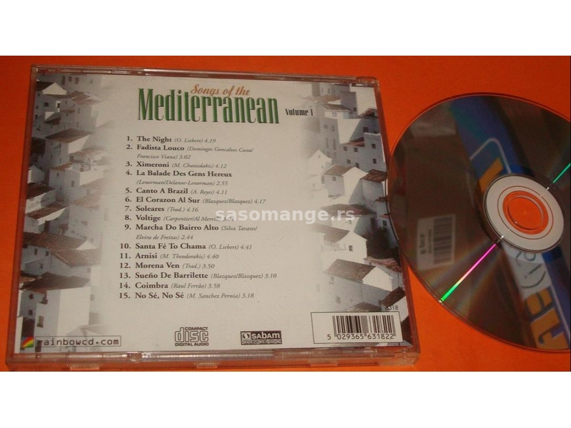 Songs Of The Mediterranean Volume 1