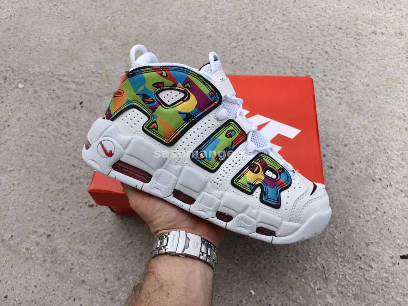 Nike Air More UpTempo Peace Love Swoosh