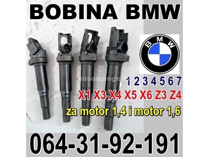 BOBINA BMW 0 221 504 470 za motor 1,4 i motor 1,6