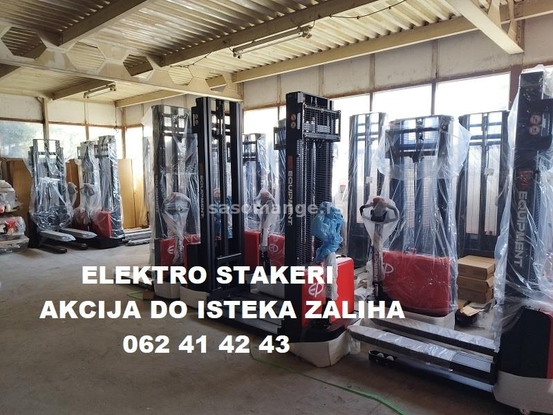 Elektricni Staker od 2890EUR EST122 i EST152 AKCIJA DO ISTEKA