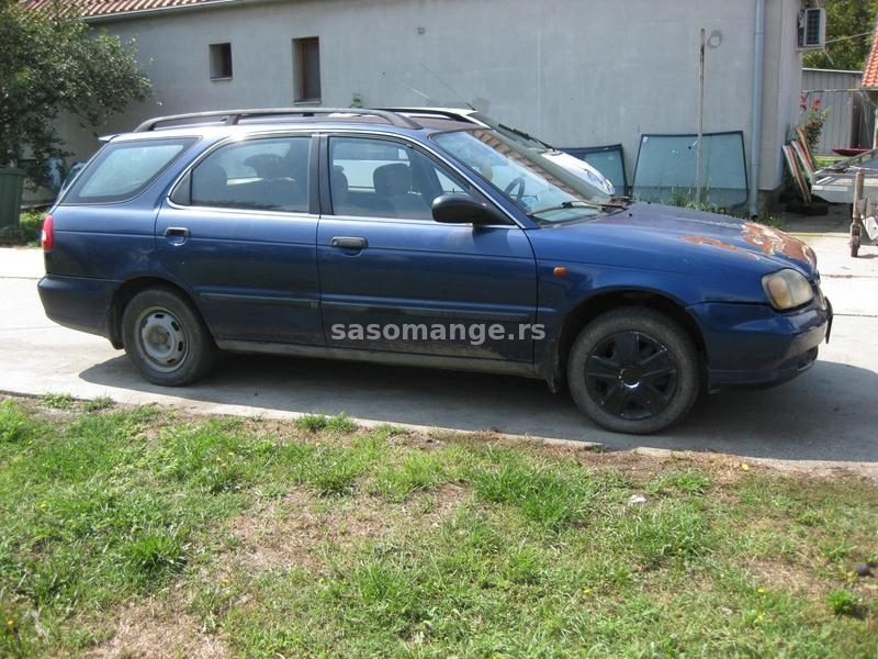 Suzuku Baleno karavan 1996 god.1.6 benzin 72 kw delovi za navedeni auto