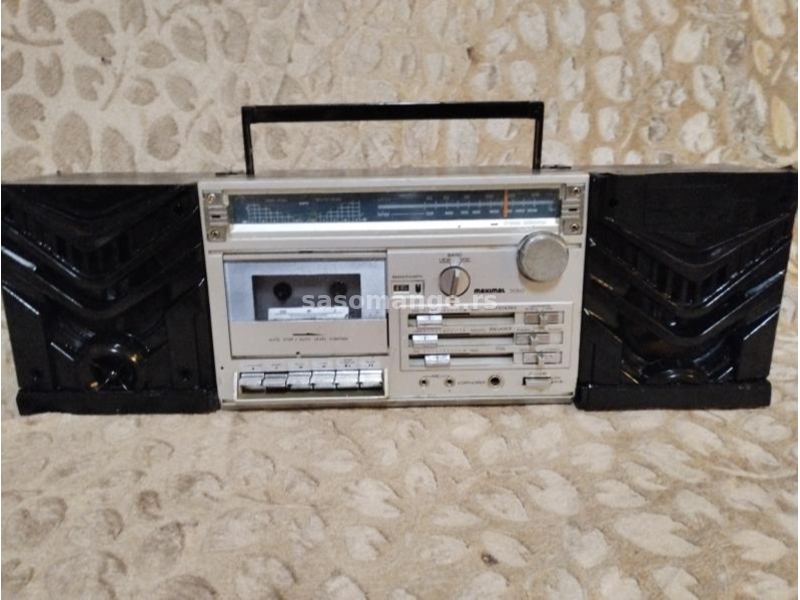 maxsimal radio kasetofon