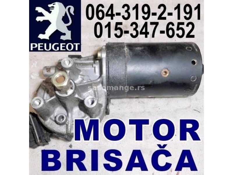 Motor Brisača Pežo 206 807 307 406 106 405 Peugeot