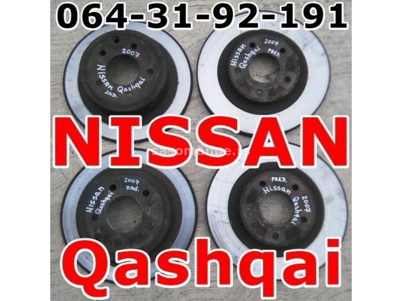 DISK kočioni Nissan Qashqai 2007 godište