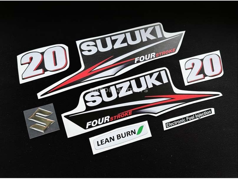 Suzuki 20 four stroke Nalepnice- nalepnice za čamce - 2163