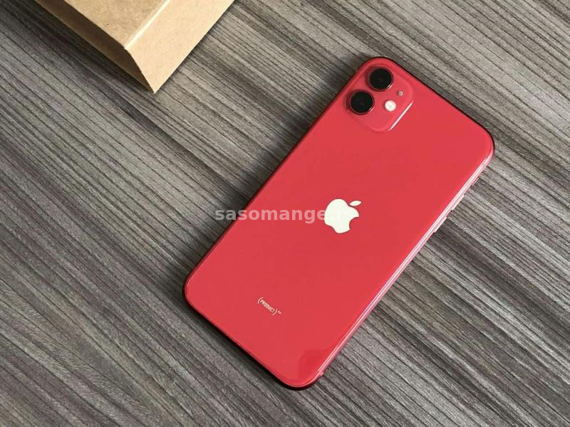 iPhone 11 64GB Product Red Sim Free 100% BAT SA111