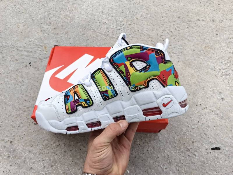 Nike Air More UpTempo Peace Love Swoosh