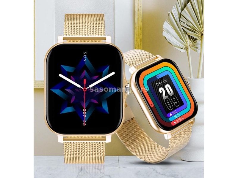 Ženski Bluetooth Smart Watch Gold, Bluetooth Pozovi