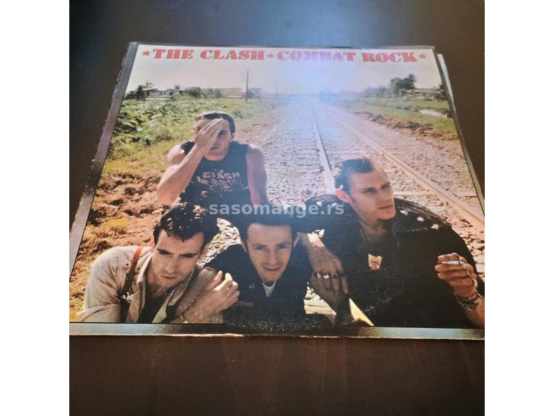 The Clash Combat Rock LP Suzy Zagreb preslusana ima sumova zvuk ok