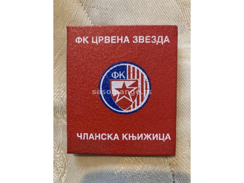 Članska knjižica FK Crvena zvezda