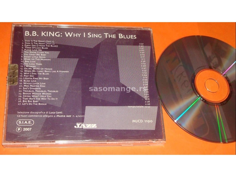 B.B. King Why I Sing The Blues