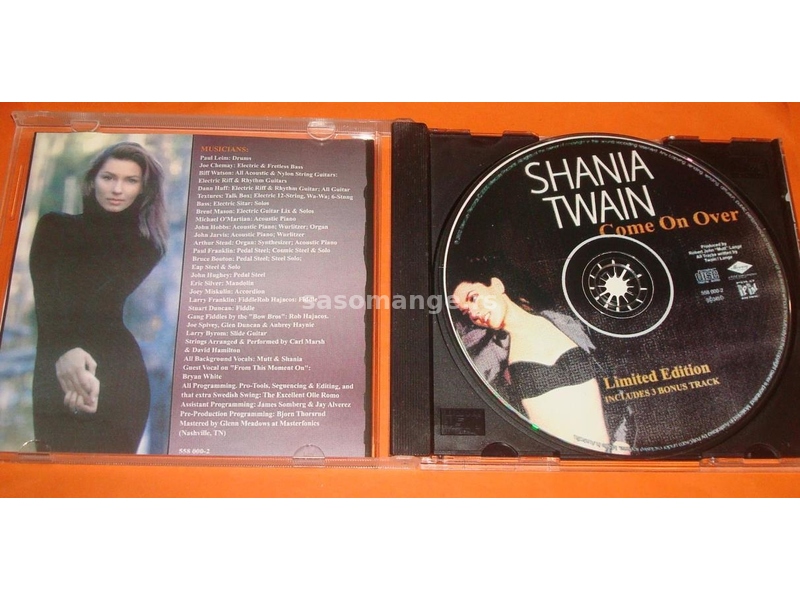 Shania Twain Come On Over