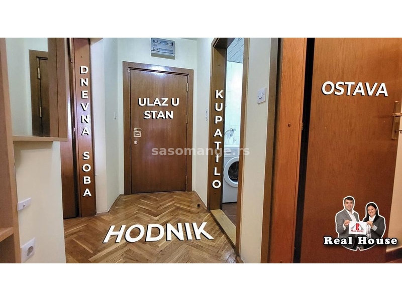 Pre svega kvalitet,sve prostrano i veliko u 44 m2