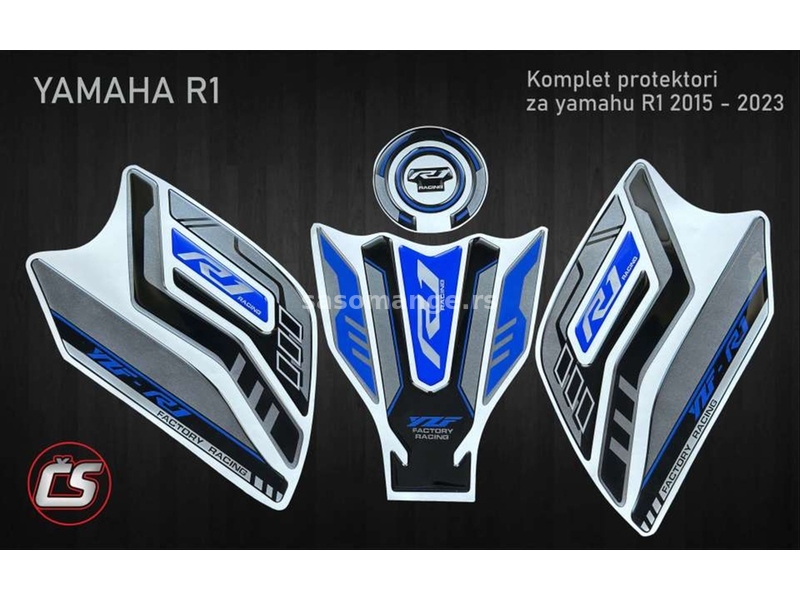 Stikeri - Yamaha R1 Komplet protektori -High quality - 2313