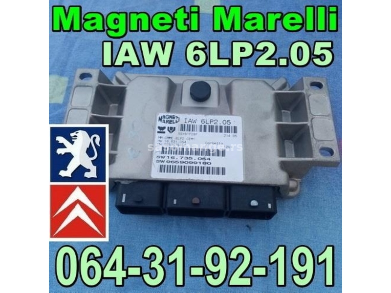 KOMPJUTER Marelli IAW 6LP2.05 Pežo 307 Peugeot Citroen C4 , SW9659099180 , HW9653979480