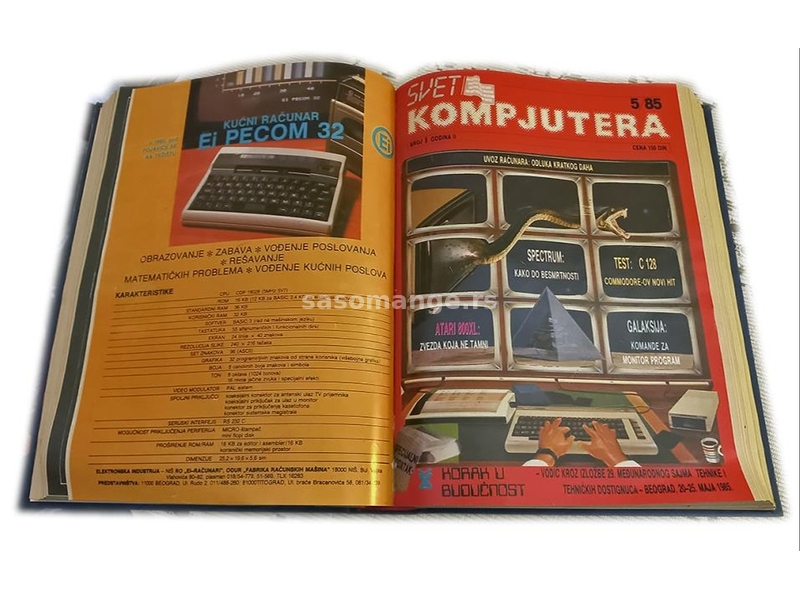 Svet kompjutera svi brojevi 1984-1991
