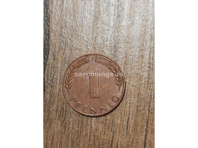1 pfennig iz 1950 godine