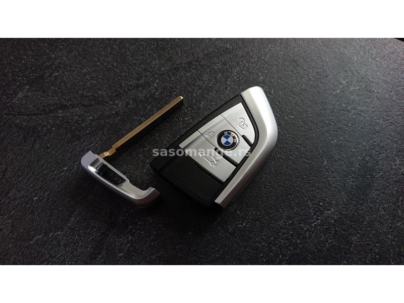 NOVO BMW kljuc G serija 3 tastera SIVI