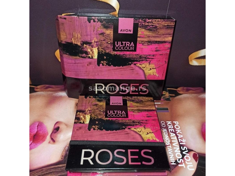 Ultra paleta senki za oči - Roses nijansa by Avon