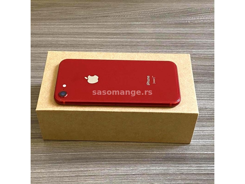iPhone 8 64GB Product Red Sim Free NOVO! 100% Baterija