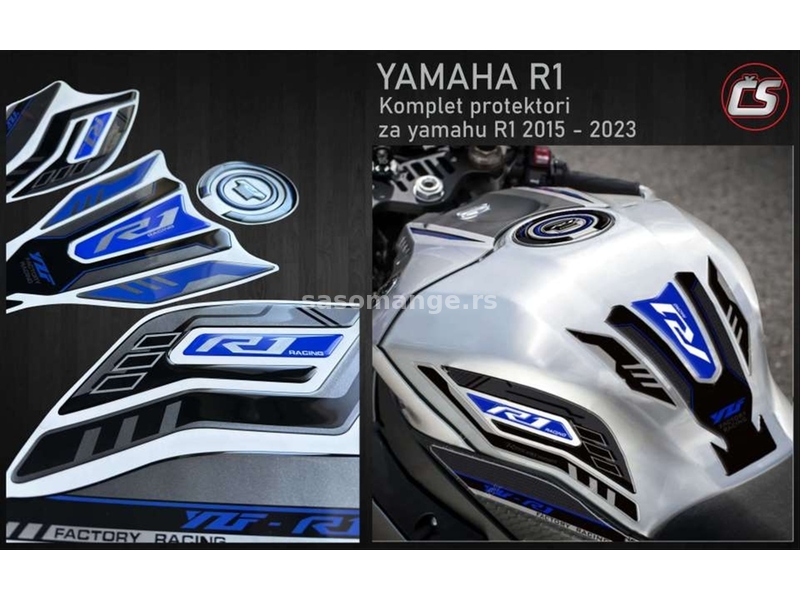 Stikeri - Yamaha R1 Komplet protektori -High quality - 2313