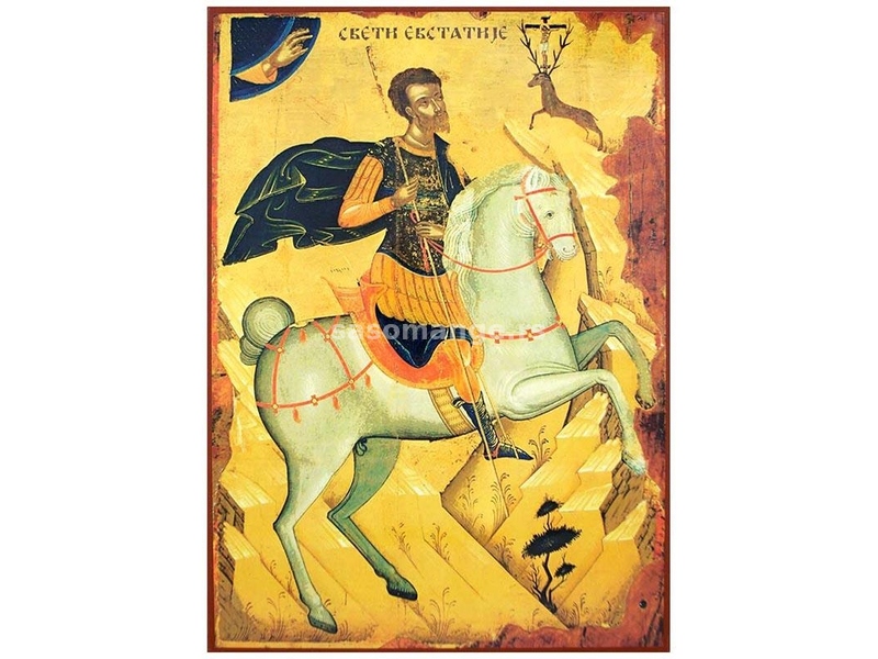Ikona Sveti Evstatije - Slava lovaca