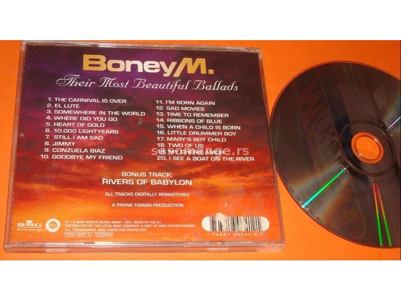 Boney M. Their Most Beautiful Ballads