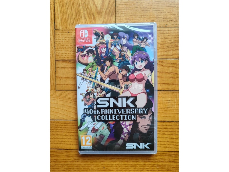 Nintendo Switch SNK Neo Geo 40th Anniversary Collection Novo