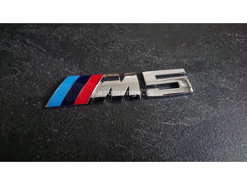 NOVO BMW M5 metalna oznaka 20mm visine