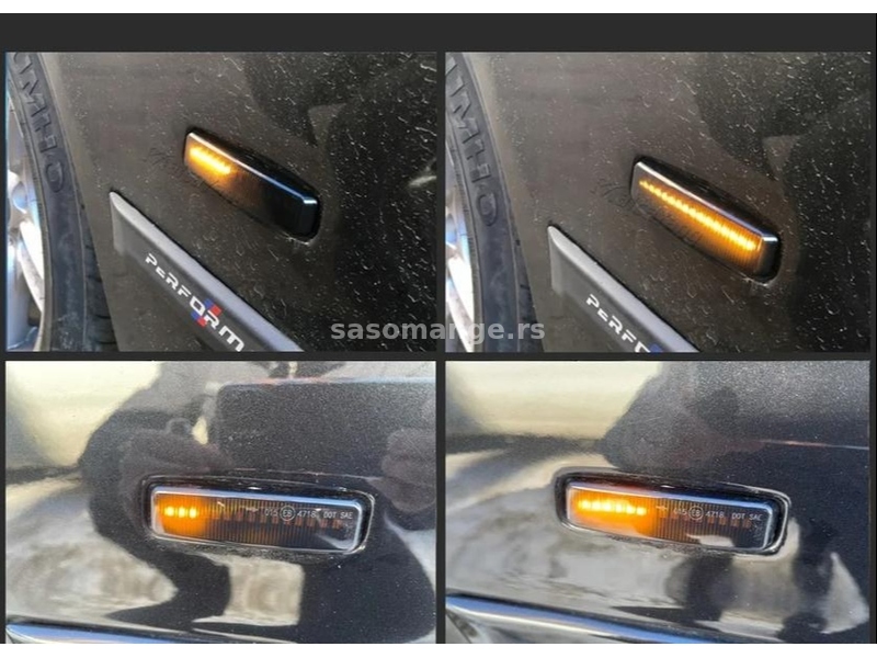 Dinamički LED bočni žmigavac - BMW E39