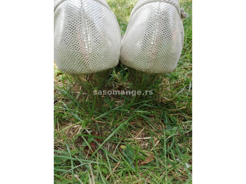 Sandale srebrne