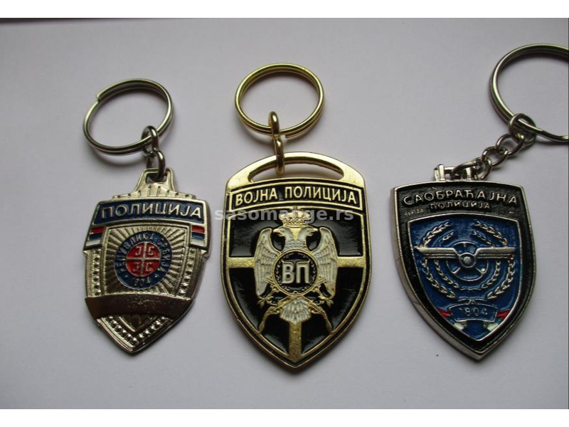 Privesci za ključeve, policija, žandarmerija..