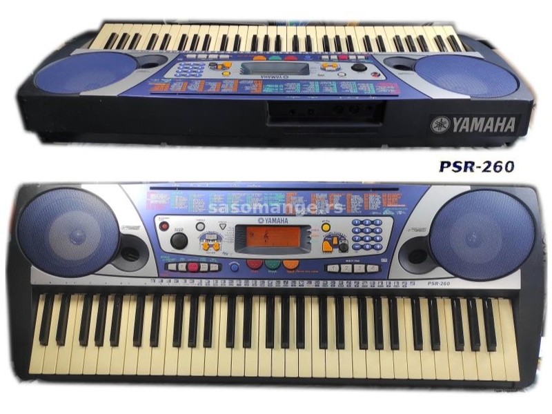 Yamaha PSR-260 (5 oktava, DiNAMiKA, odlični zvuci i stanje)