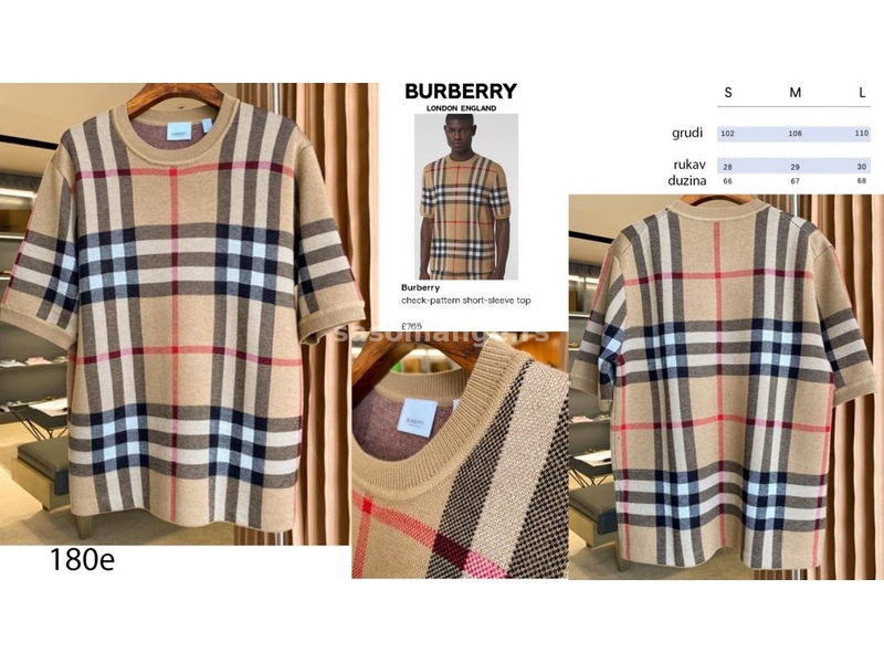 Burberry, Dior majice, vrh modeli, ultra hit