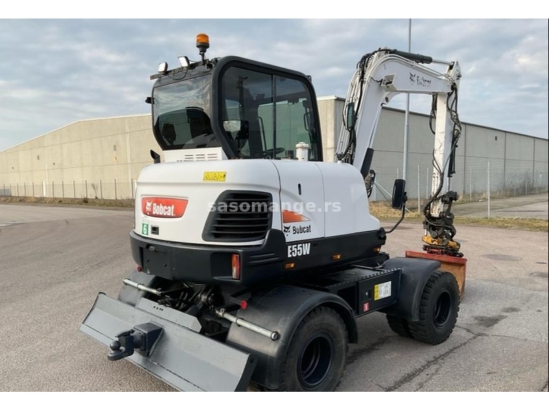 2015 Mini bager excavator Bobcat E55W