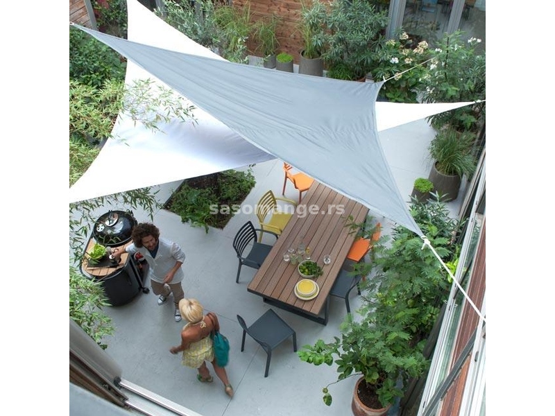 IBIZA Tende za dvorišta i kafiće 360x360x360cm - SIVA