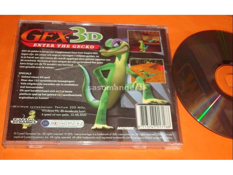 Gex 3d Enter the gecko