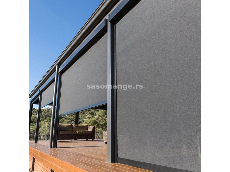 Zip screen platno