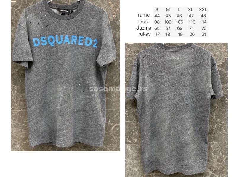 Dsquared, vrhunske majice, hit 2023-24