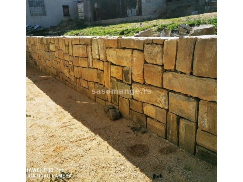 Kamen za zidanje zidova, potpornih zidova, zidanje kamenom, majstori za kamen, sve na jednom mestu