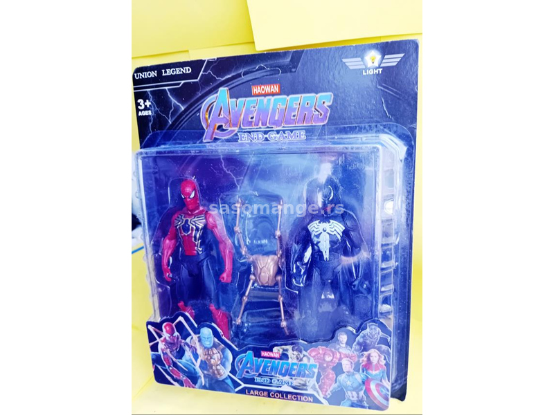 Marvel Spiderman vs Venom po 16 cm Spajdermen