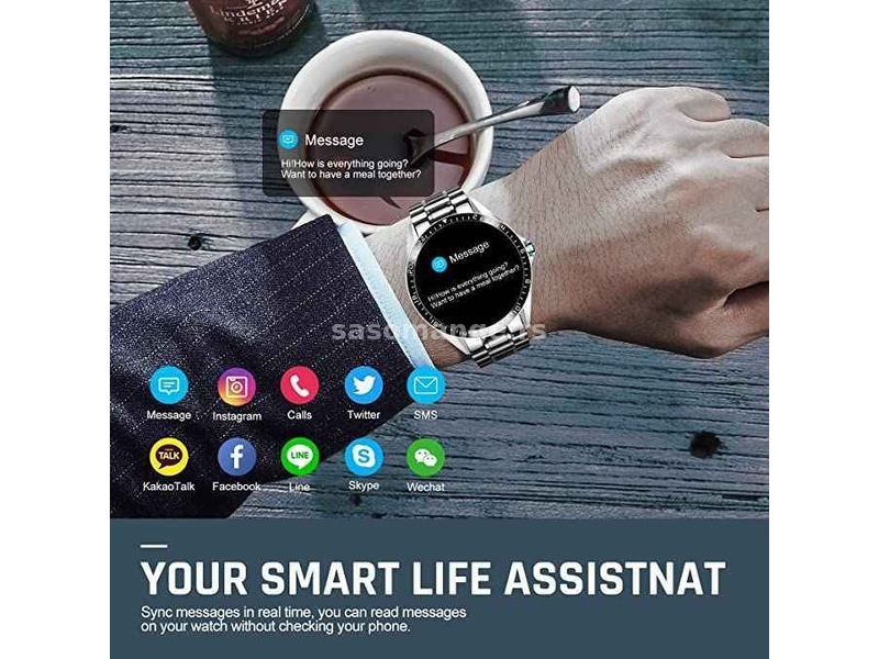 LIGE Bluetooth Smart Fitness Watch