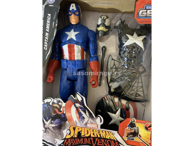 Marvel Venomized Captain America 30 cm Hasbro