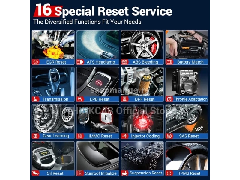 THINKCAR Thinkdiag Full System, All Car 16 Reseet Service OBD2