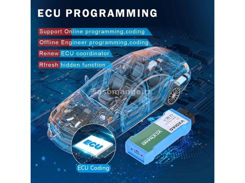 VXDIAG VCX NANO NX100 WiFi- VW/Audi/Škoda/Seat/Bentley