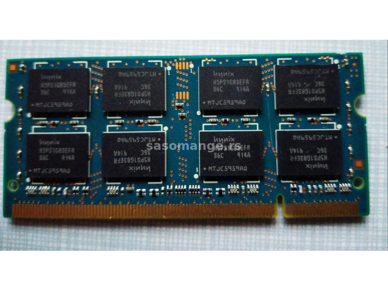 DDR2 667 800 MHz i DDR3 1333 1600 MHz memorije SODIMM